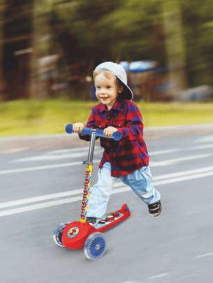 Trotinete 3 Rodas - Homem Aranha