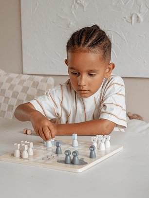 Jogo Ludo em Madeira Tryco – Clássico educativo para crianças