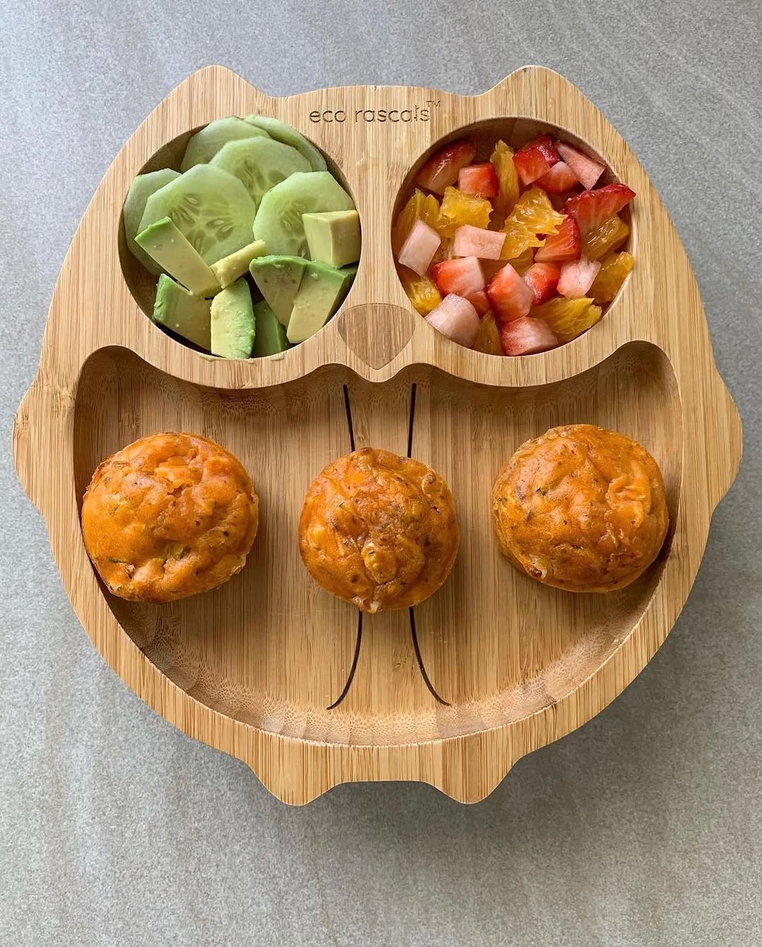 🥣 Conjunto de Refeição em Bambu para Bebé - Mocho Rosa | Eco Rascals 🌿🦉 1