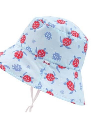 Chapéu UV – Modelo Tartarugas 👒☀️