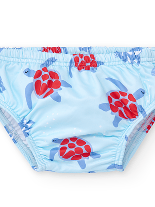 Cueca de Bikini UV – Modelo Tartarugas – BTBOX🐢👙