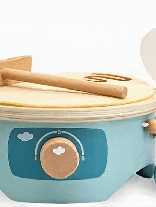 Crepeira de Madeira com Acessórios – Brinquedo de Imitar FSC® | Label Label