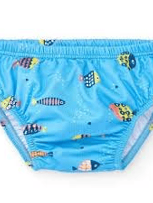 🐟 Cueca/Fralda Bikini UV - Modelo Peixes – BTBOX | UPF 50+