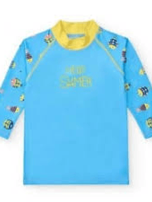 ☀️ Camisola UV Manga Comprida – Modelo Peixes – BTBOX