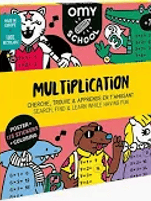 ✖️➕ Livro Educativo “Multiplicação” – OMY School