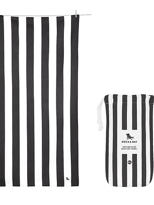 Toalha de Praia Dock & Bay – Cabana Negra