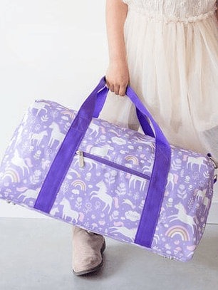 Saco de Desporto Infantil Unicórnios – Colorido, Espaçoso e Encantador