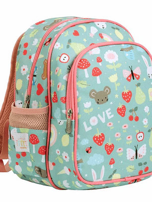 Mochila Infantil Joy 🌸🐰🍓 – 16L Confortável & Espaçosa
