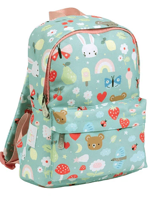 Mochila Infantil Joy 🌸🐰🍓 – Pequena & Confortável (7L)