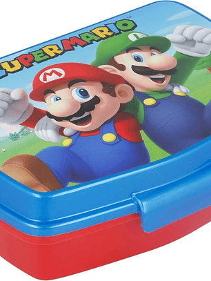 Lancheira Super Mario Bros 🎮🍄 – Azul & Resistente