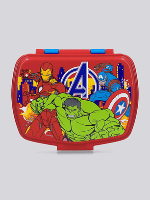 Lancheira Marvel 🦸‍♂️⭐ – Oficial, Segura & Resistente