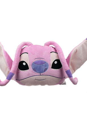 Almofada 3D Angel & Stitch 💙✨ – Oficial Disney