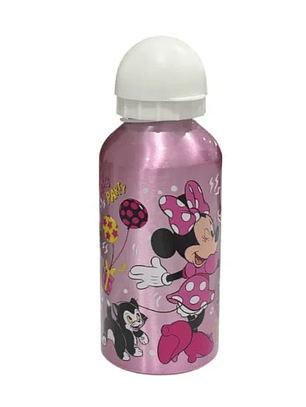 Garrafa Térmica Minnie Mouse 🎀🐭 – Alumínio Rosa 400 ml