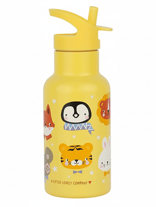 Garrafa Térmica Animal Friends 🐻🦊🐰 – 350 ml Inox