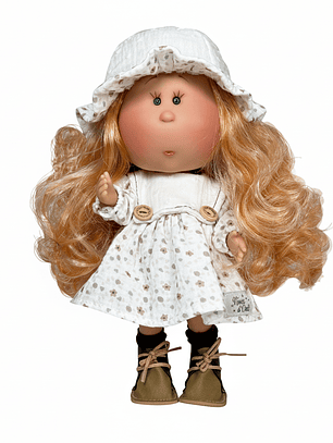 Boneca Bebé Realista Mia 30 cm com Aroma a Baunilha – Nines d’Onil