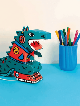 Candeeiro Infantil Montável Dinossauro – OMY Maison