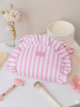 Necessáire Flamingueo Candy Rosa ou Verde Mint