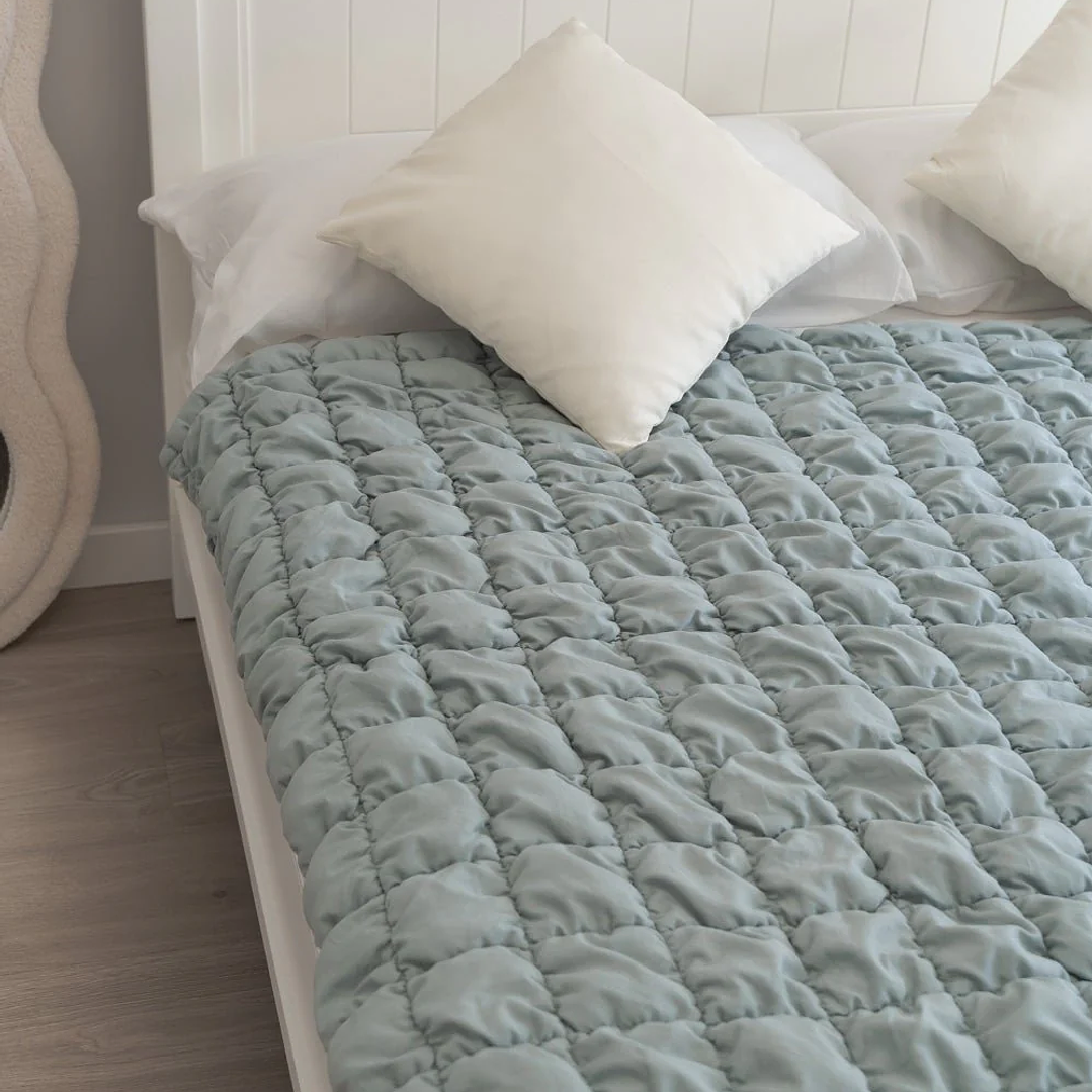 Manta Judy Verde Acolchoada – Flamingueo 5