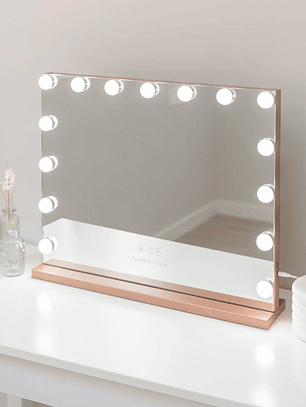 Espelho LED Maquilhagem Flamingueo KIM – Luz Regulável