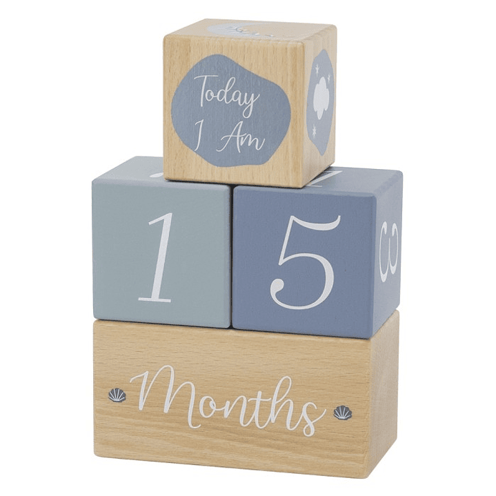 Wooden Milestone Blocks – Blocos de Madeira para Registar o Crescimento 1
