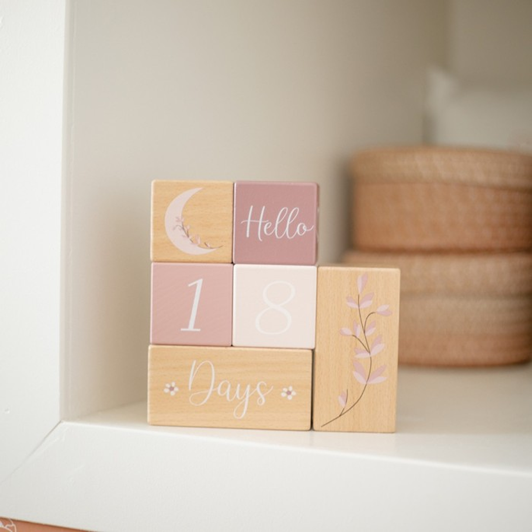 Wooden Milestone Blocks – Blocos de Madeira para Registar o Crescimento 9