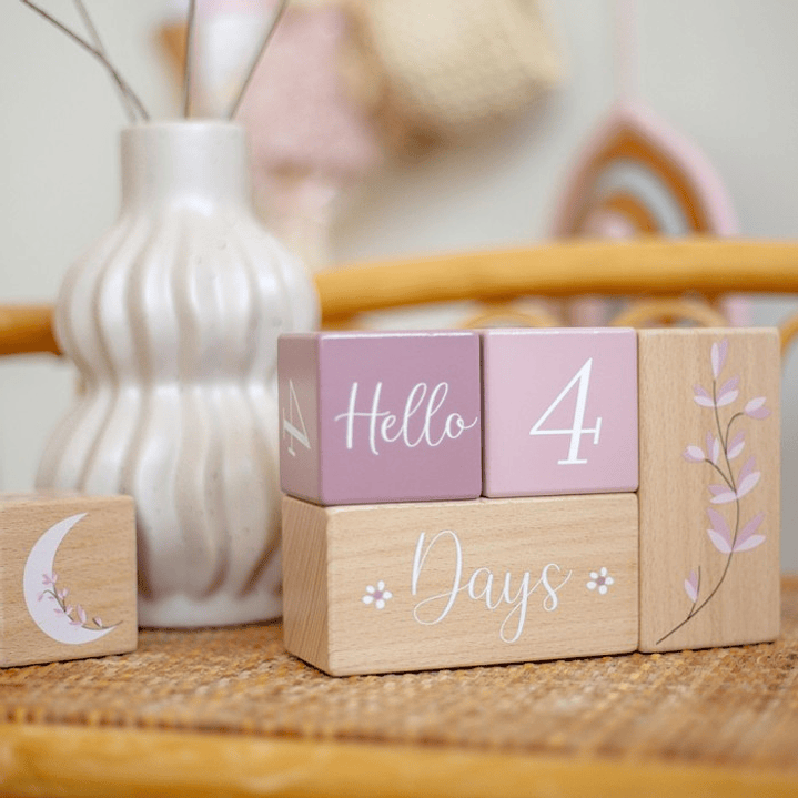 Wooden Milestone Blocks – Blocos de Madeira para Registar o Crescimento 10