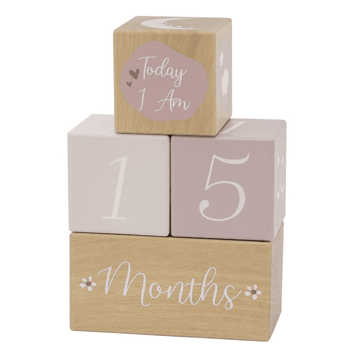 Wooden Milestone Blocks – Blocos de Madeira para Registar o Crescimento 12