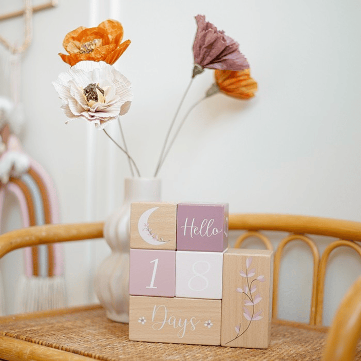 Wooden Milestone Blocks – Blocos de Madeira para Registar o Crescimento 13