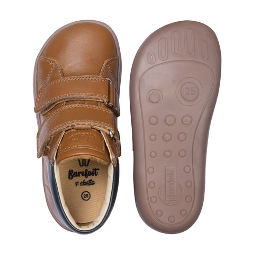 Botas Barefoot Chetto® em Pele – Castanho 3