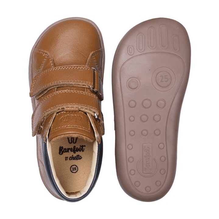 Botas Barefoot Chetto® em Pele – Castanho 3