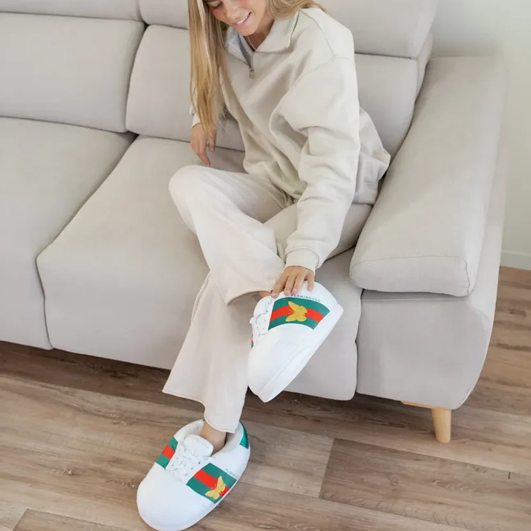 Pantufas Flamingueo® Estilo Sneaker 15