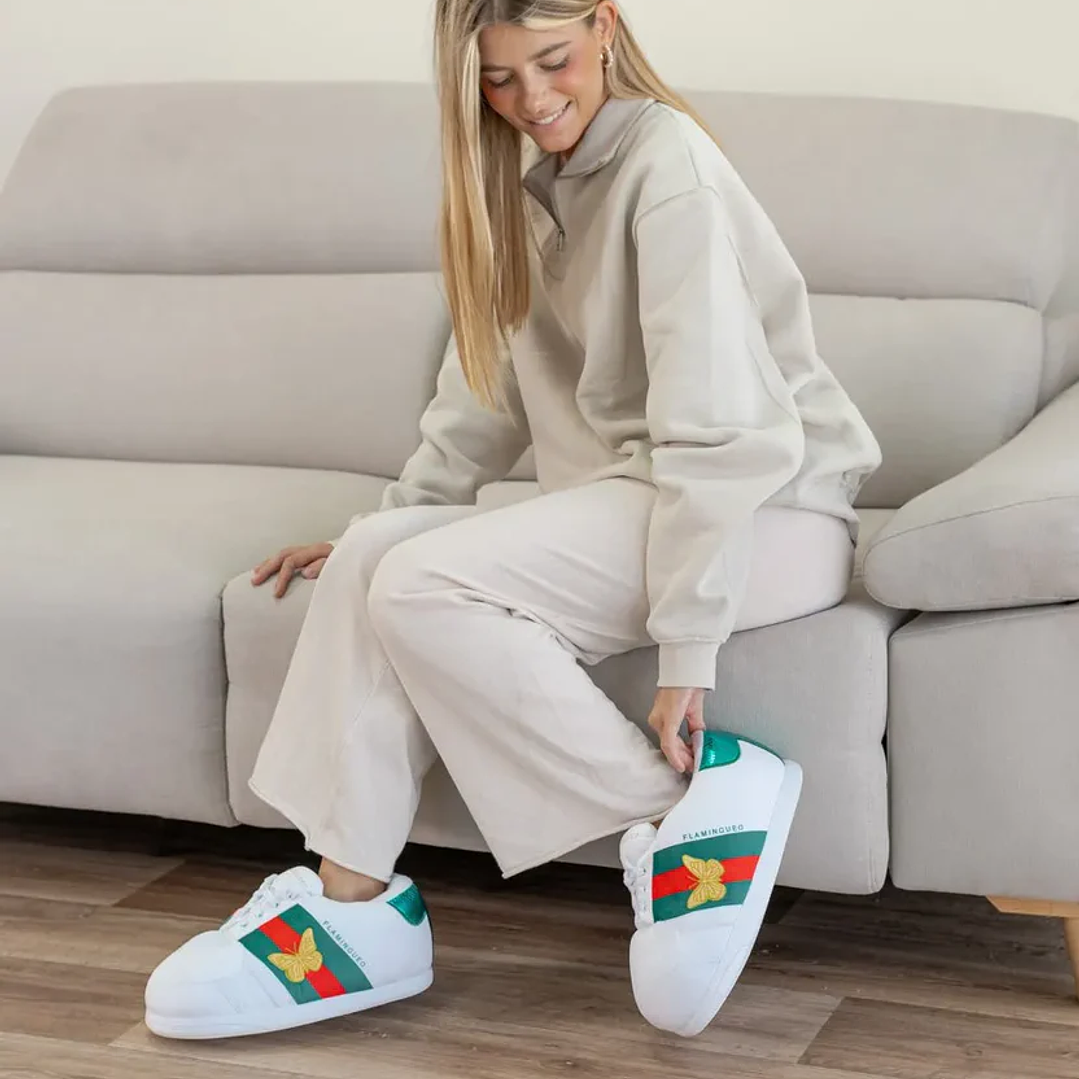 Pantufas Flamingueo® Estilo Sneaker 16