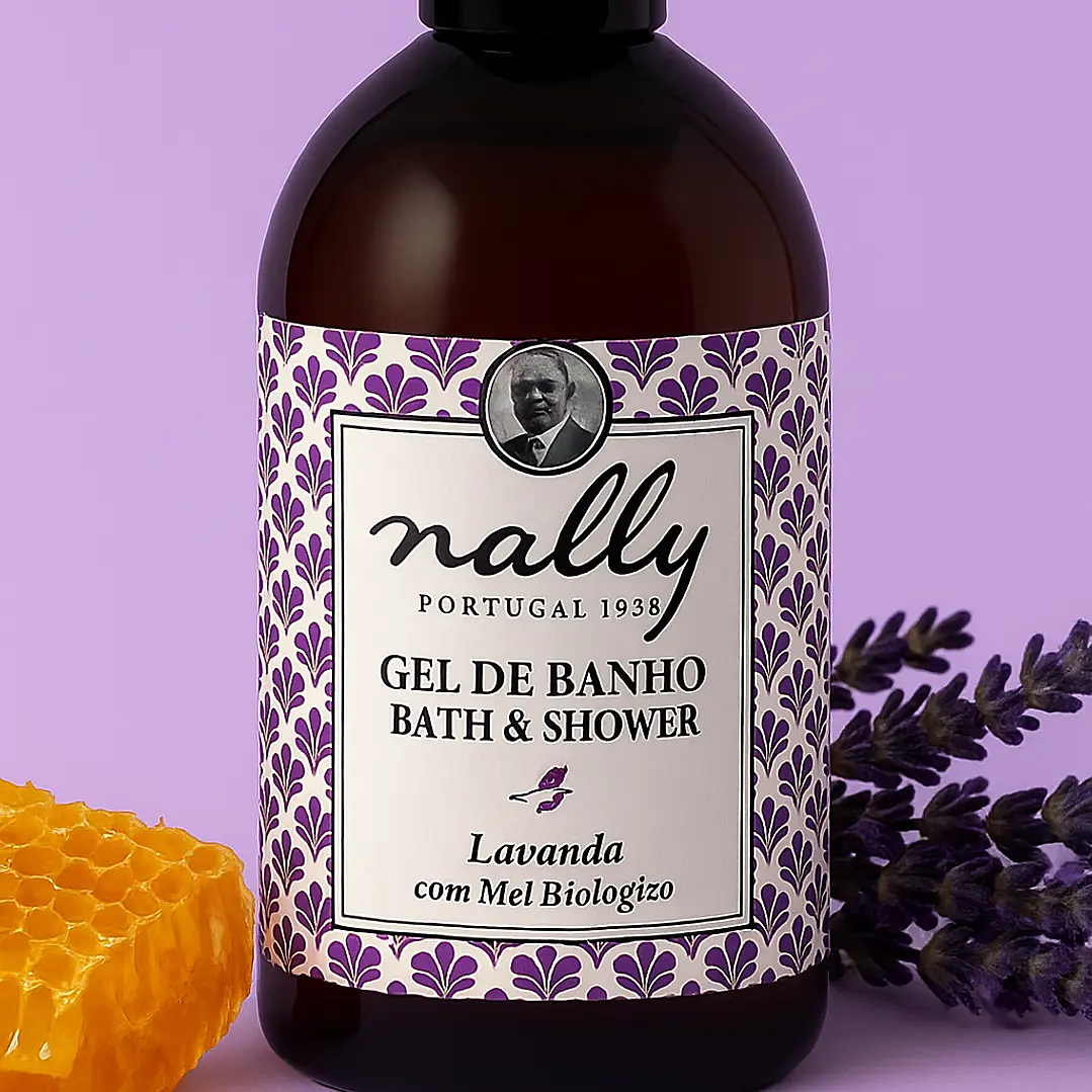 Gel de Banho Nally® 1 L Biológico | Aroma Suave Natural 2