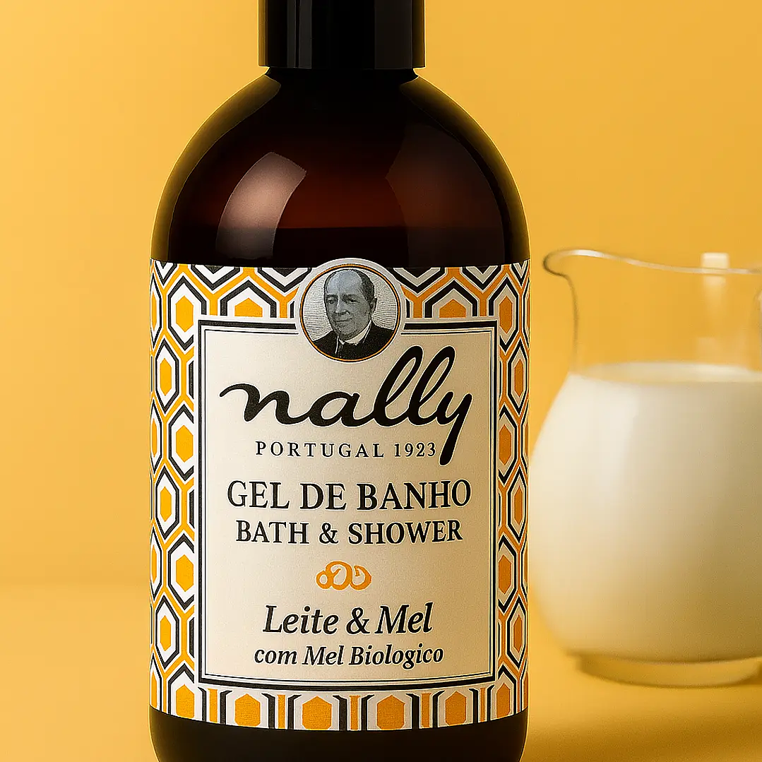 Gel de Banho Nally® 1 L Biológico | Aroma Suave Natural 4