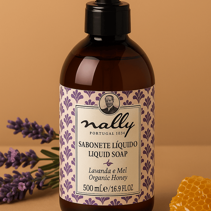 Gel de Mãos Nally® 500 ml Biológico | Vários Aromas Naturais 1