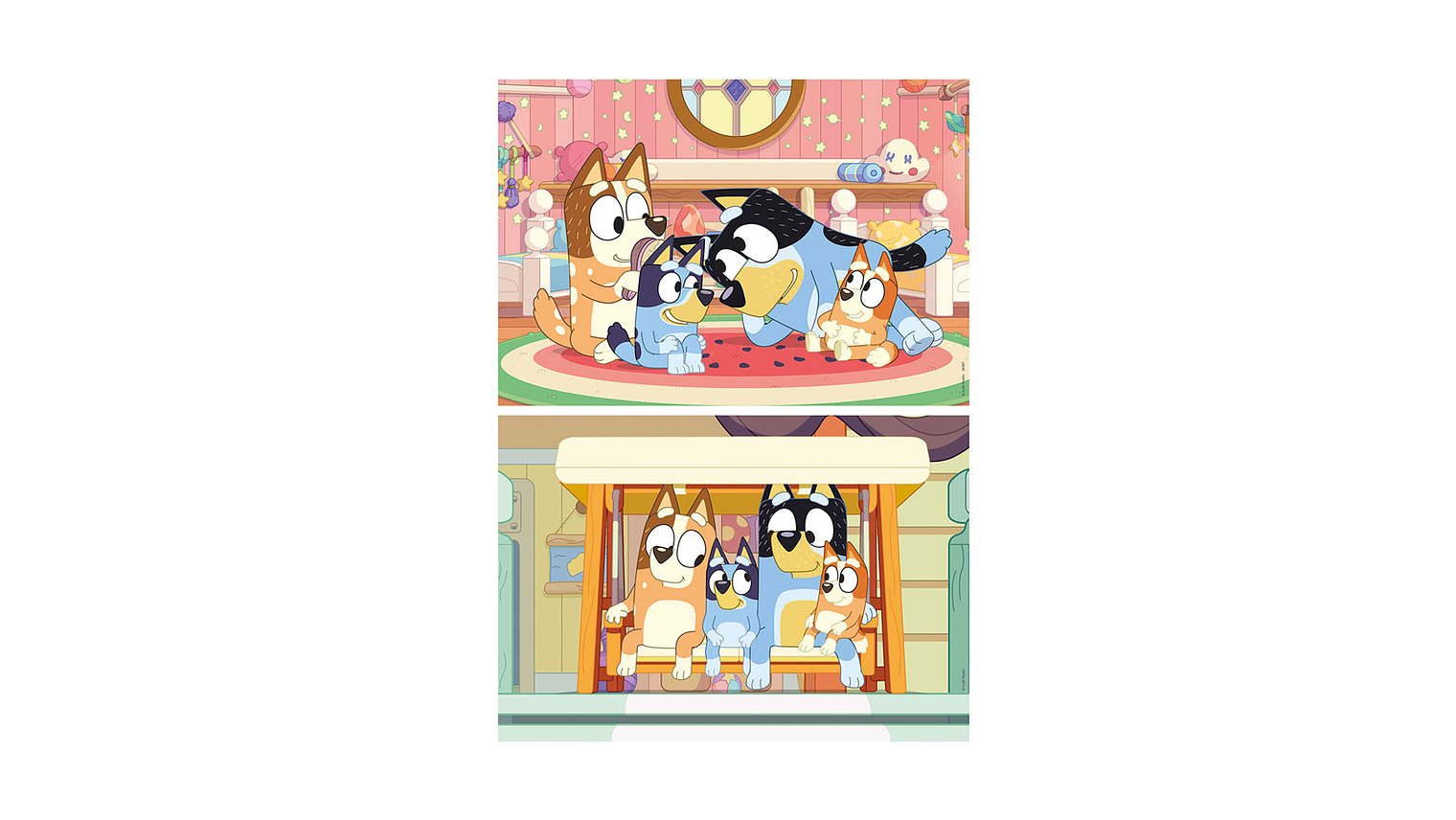 2X SUPER PUZZLE 16 BLUEY 1
