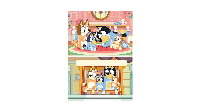 2X SUPER PUZZLE 16 BLUEY 1