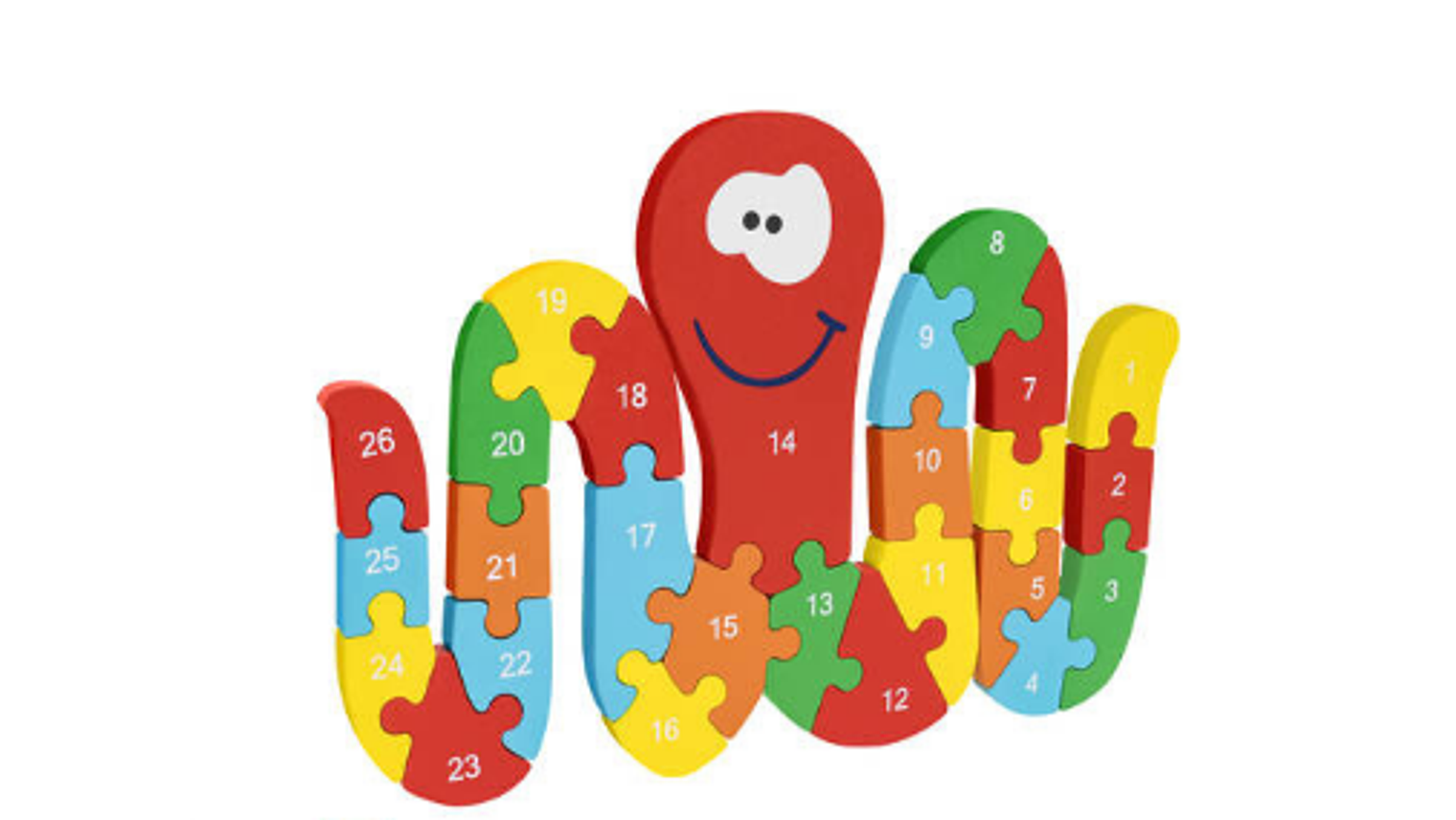 PUZZLE MADEIRA LETRAS/NUMEROS 3