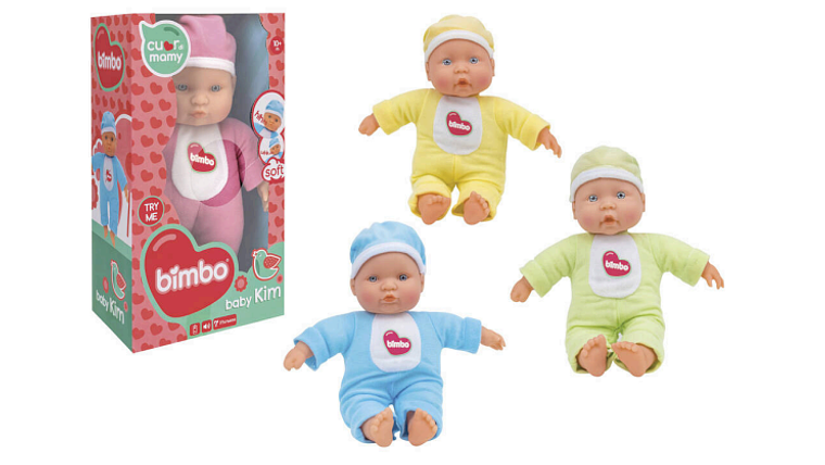 BONECO 28 CM C/SONS BIMBO 10M+ 1