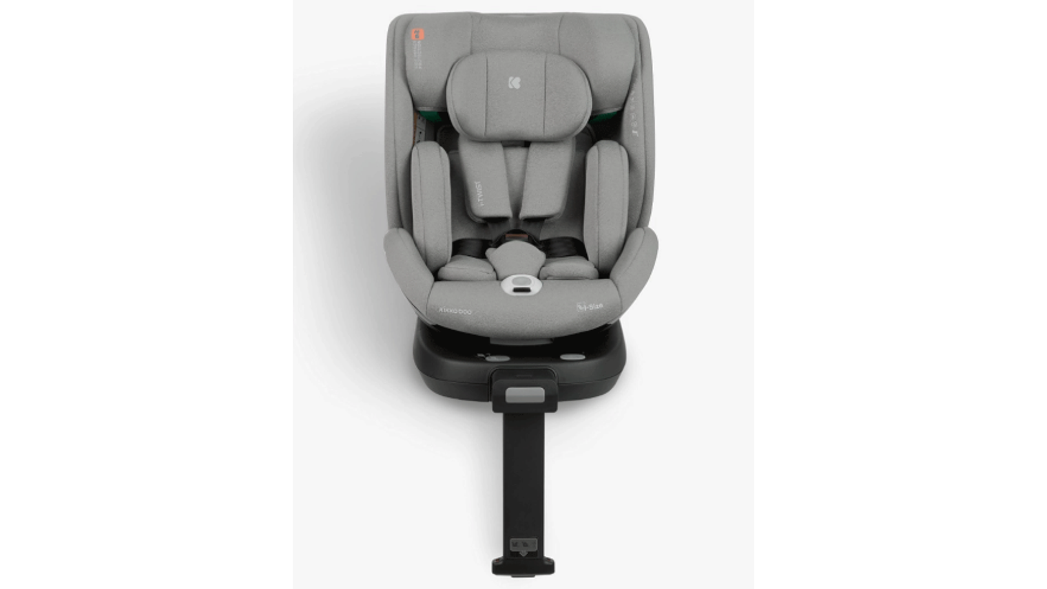 CADEIRA AUTO KIKKABOO 40-150 CM I-TWIST CINZA 2