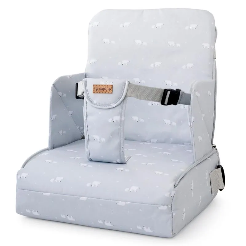 CADEIRA ELEVATÓRIA PORTATIL CINZA SARO 6+