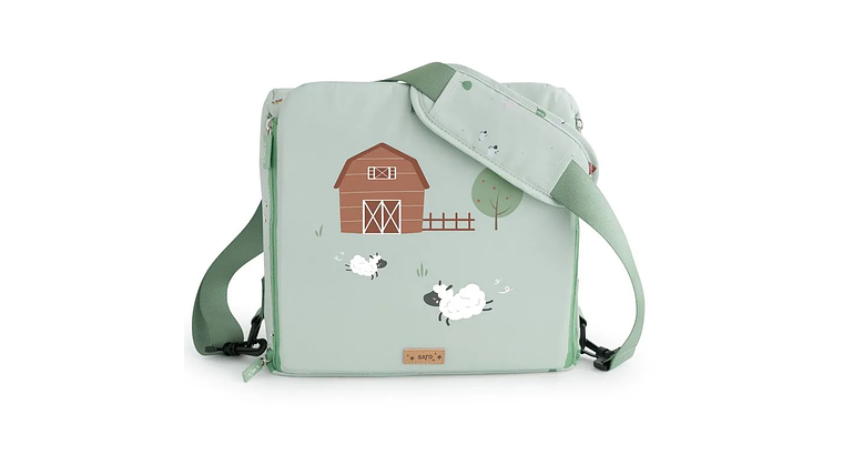 CADEIRA ELEVATÓRIA PORTATIL VERDE SARO 6+ 2