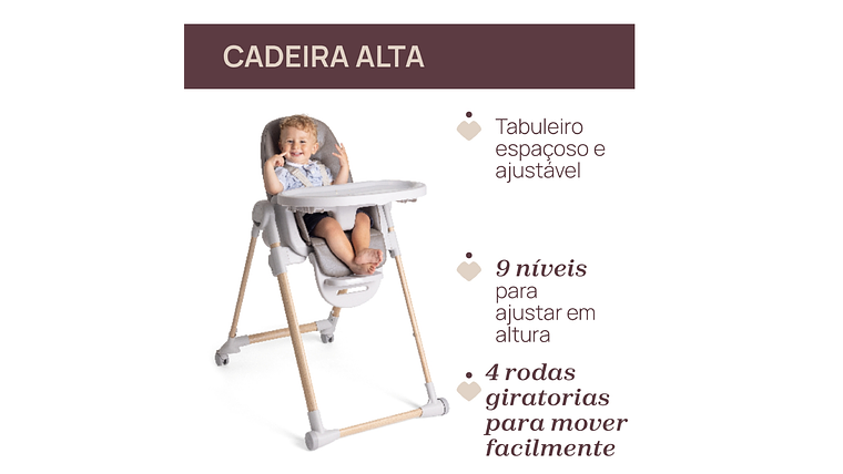 CADEIRA PAPA POLLY ARMONIA CHICCO 0+ 4