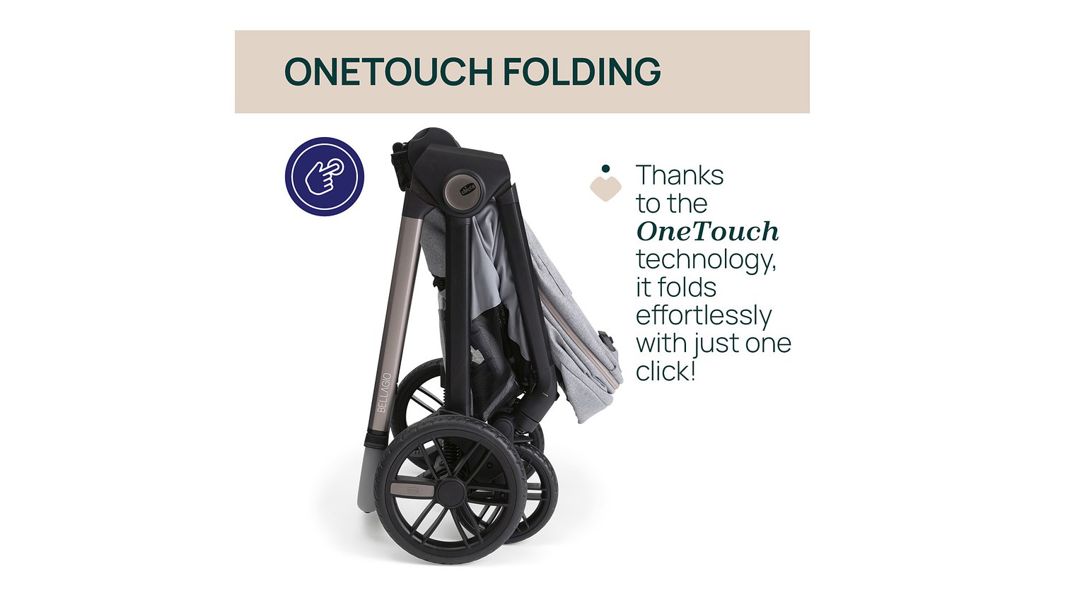 CARRINHO BELLAGIO LUNAR ROCK 0+ 7