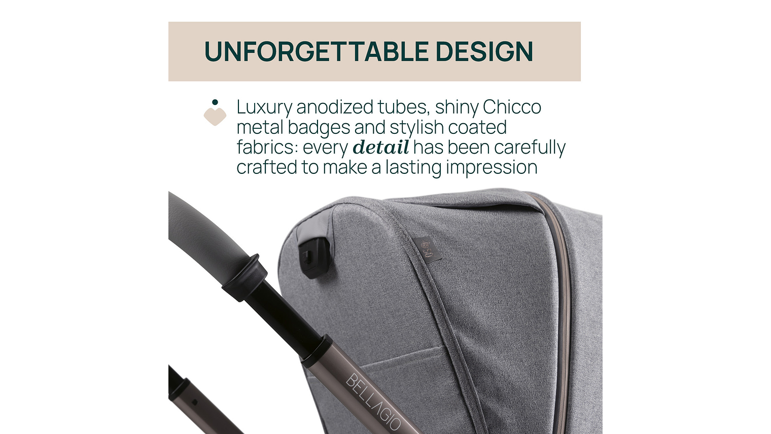 CARRINHO BELLAGIO LUNAR ROCK 0+ 5