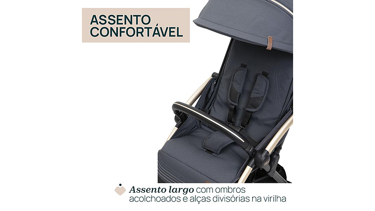 CARRINHO GOODY XPLUS TWINKLE GREEN 0+ 10