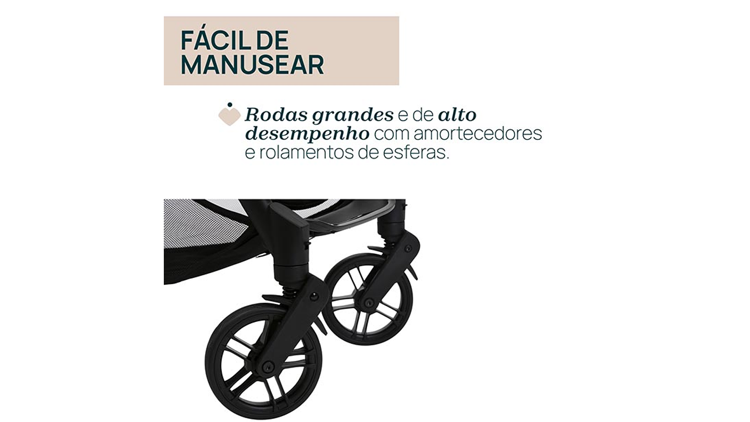 CARRINHO GOODY XPLUS TWINKLE GREEN 0+ 15