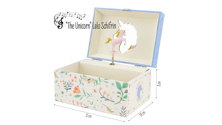 BAÚ MUSICAL UNICÓRNIO ULYSSE 2