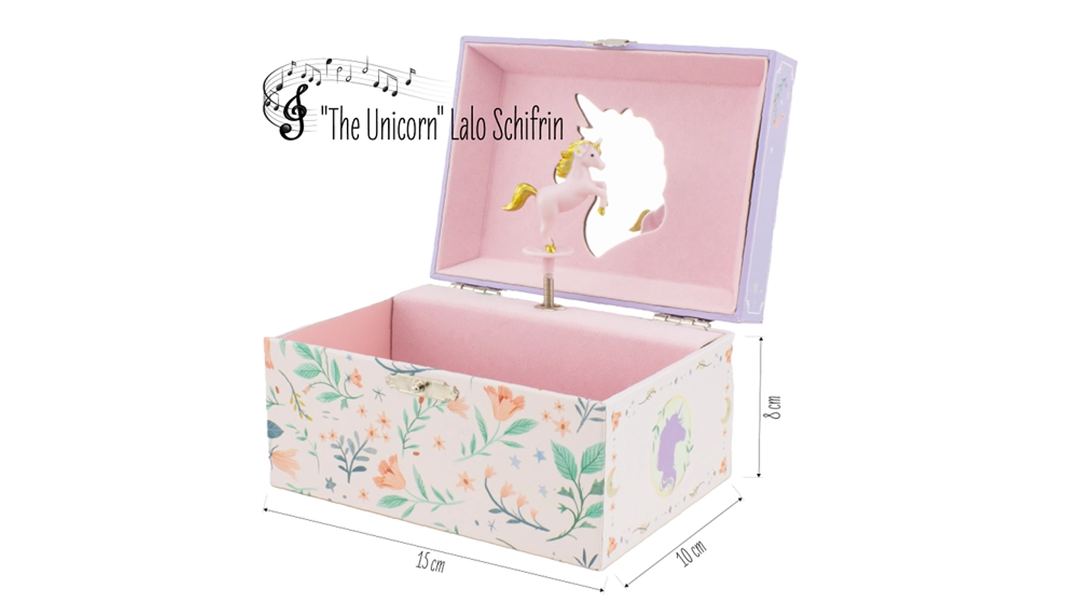 BAÚ MUSICAL UNICÓRNIO ULYSSE 8