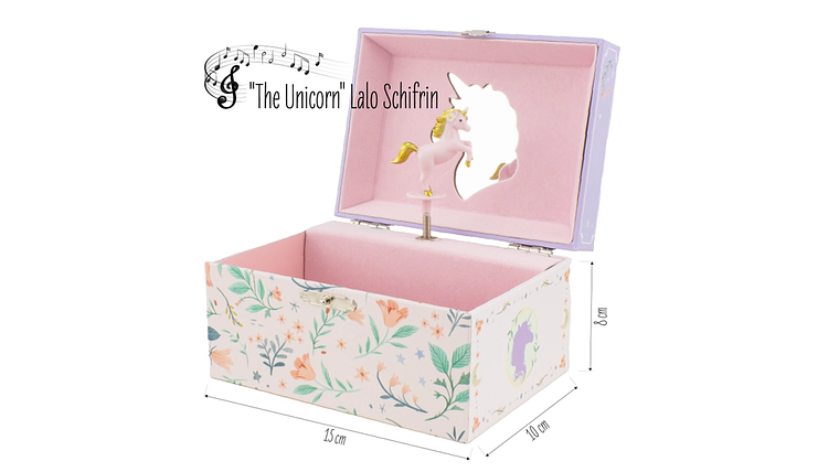 BAÚ MUSICAL UNICÓRNIO ULYSSE 8